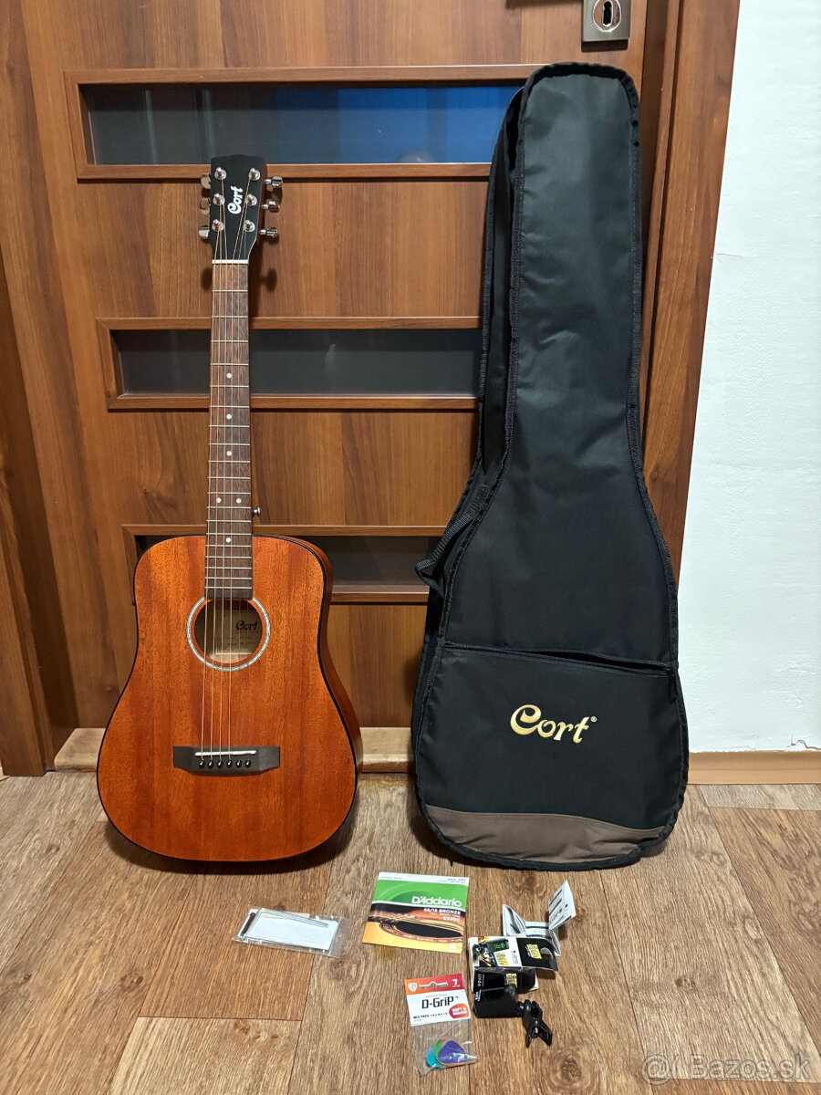 Gitara Cort AD Mini M OP + príslušenstvo