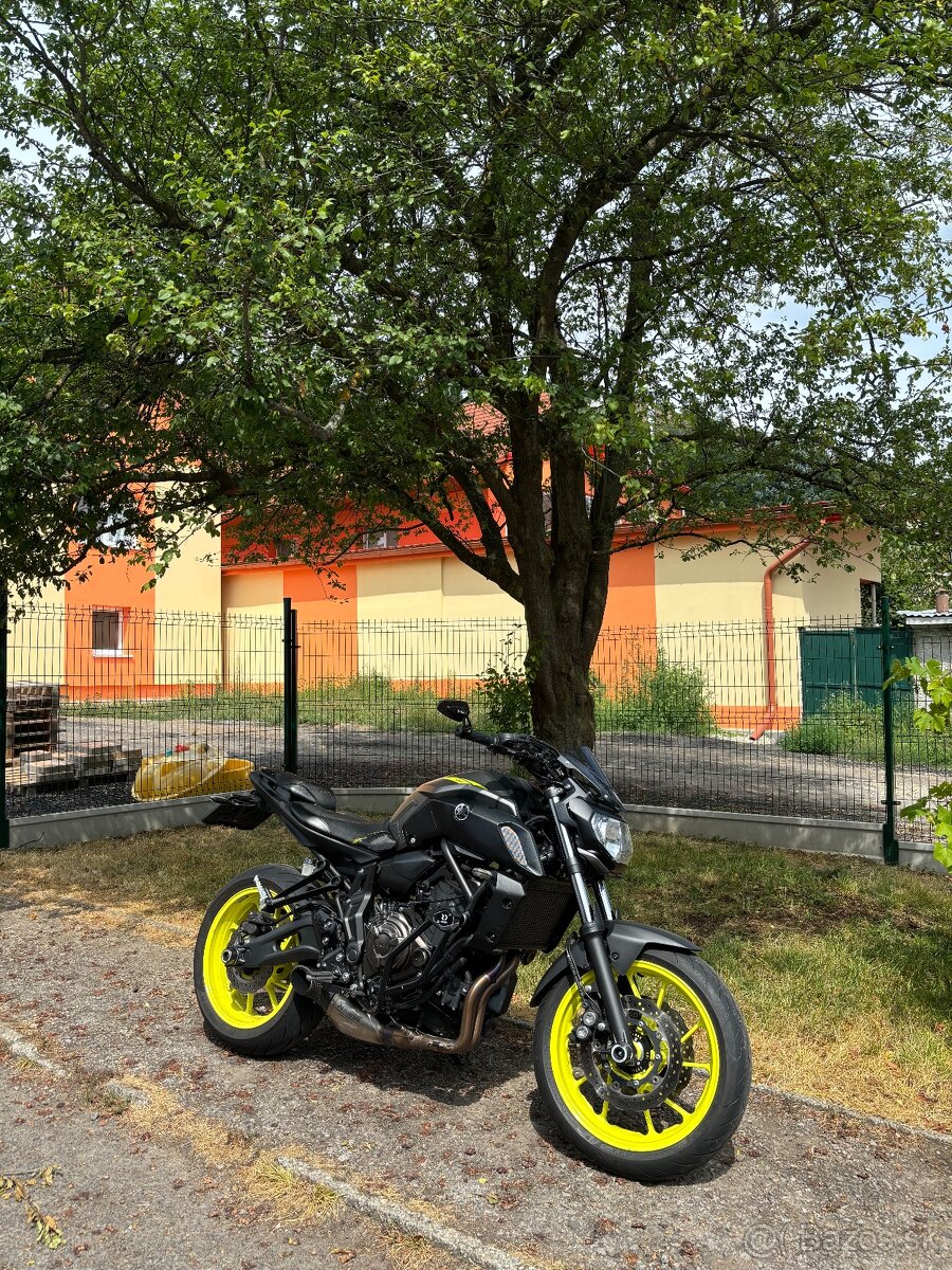 Yamaha MT07 2018