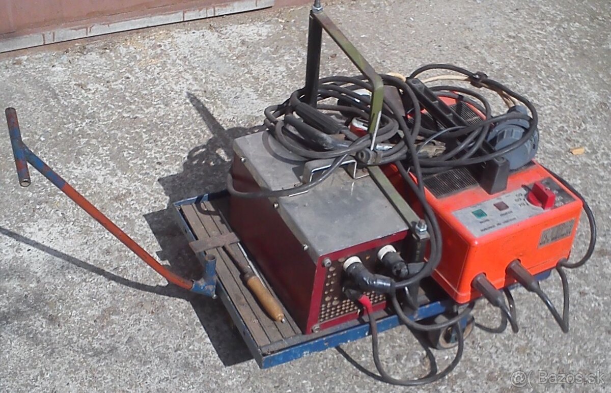 ZVÁRAČKA RTB-3+USMERŇOVAČ, TRANSPORTNÝ VOZÍK