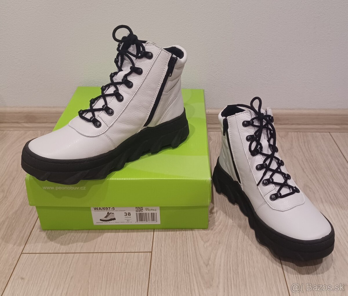 Dámska kožená obuv Peon