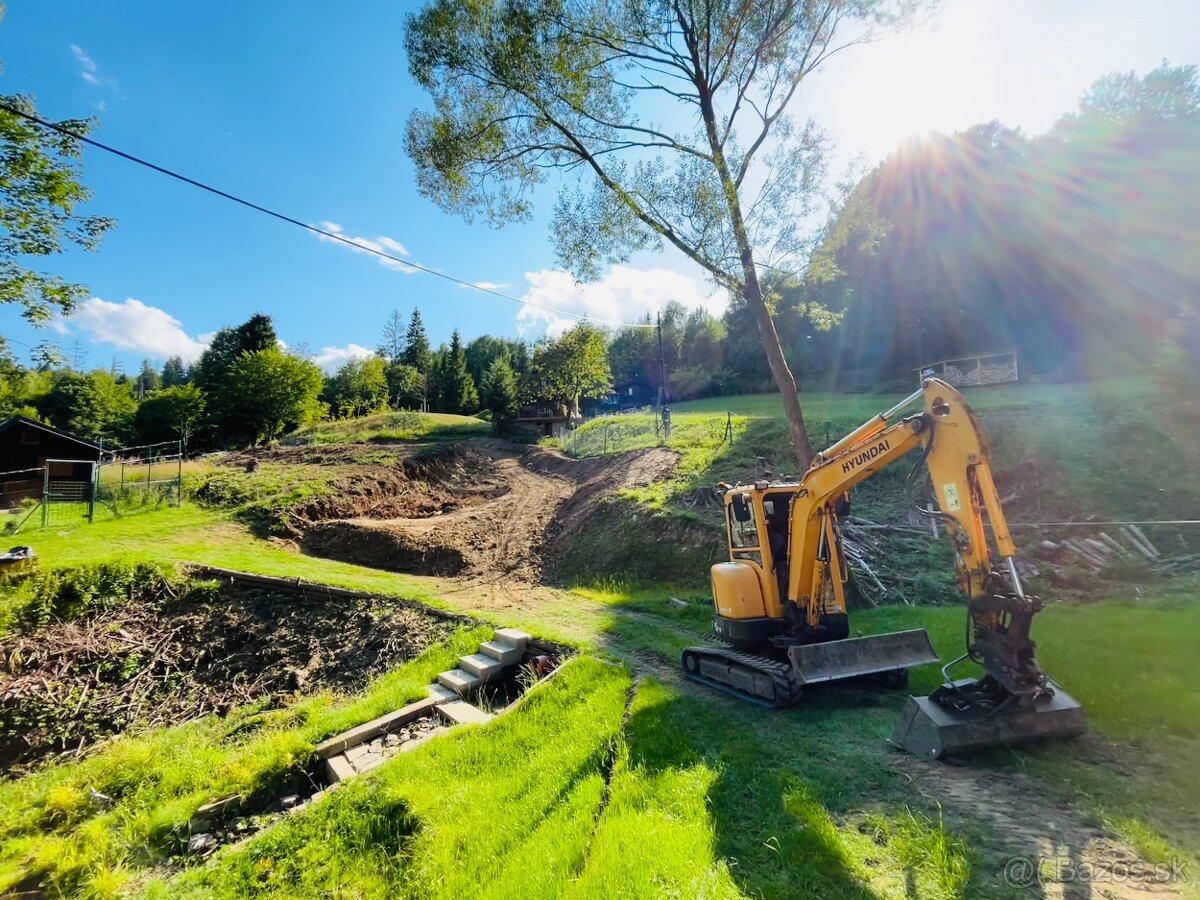 REALIZÁCIA ZÁHRAD, FRÉZOVANIE POZEMKOV, ZAKLADANIE TRAVNIKA
