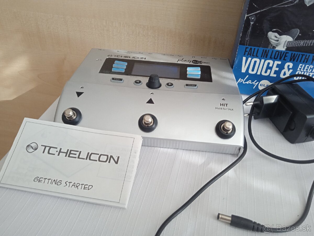 TC helicon voice live play electric