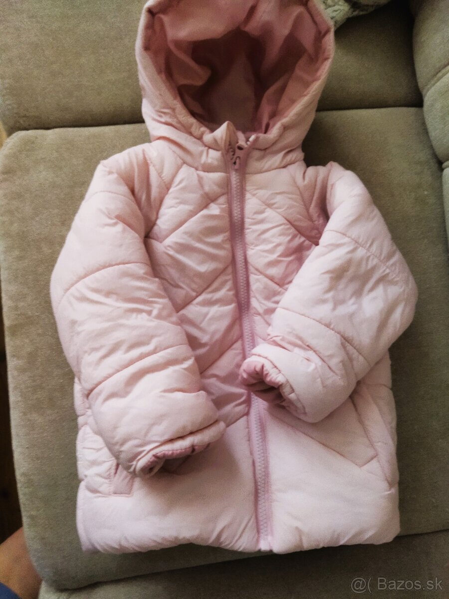 vetrovka a vesta pre dievčatko