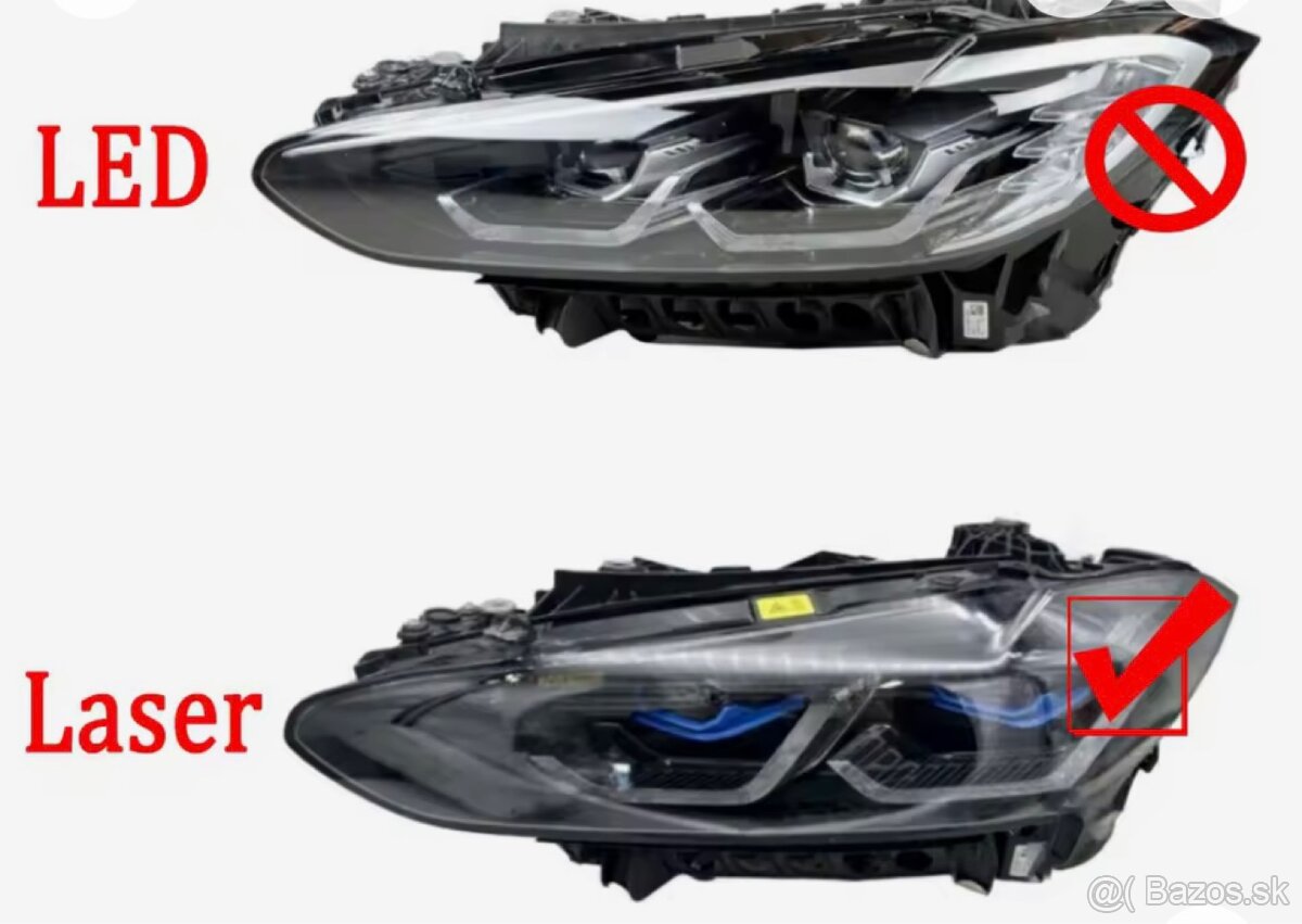LED DRL modul žltá farba