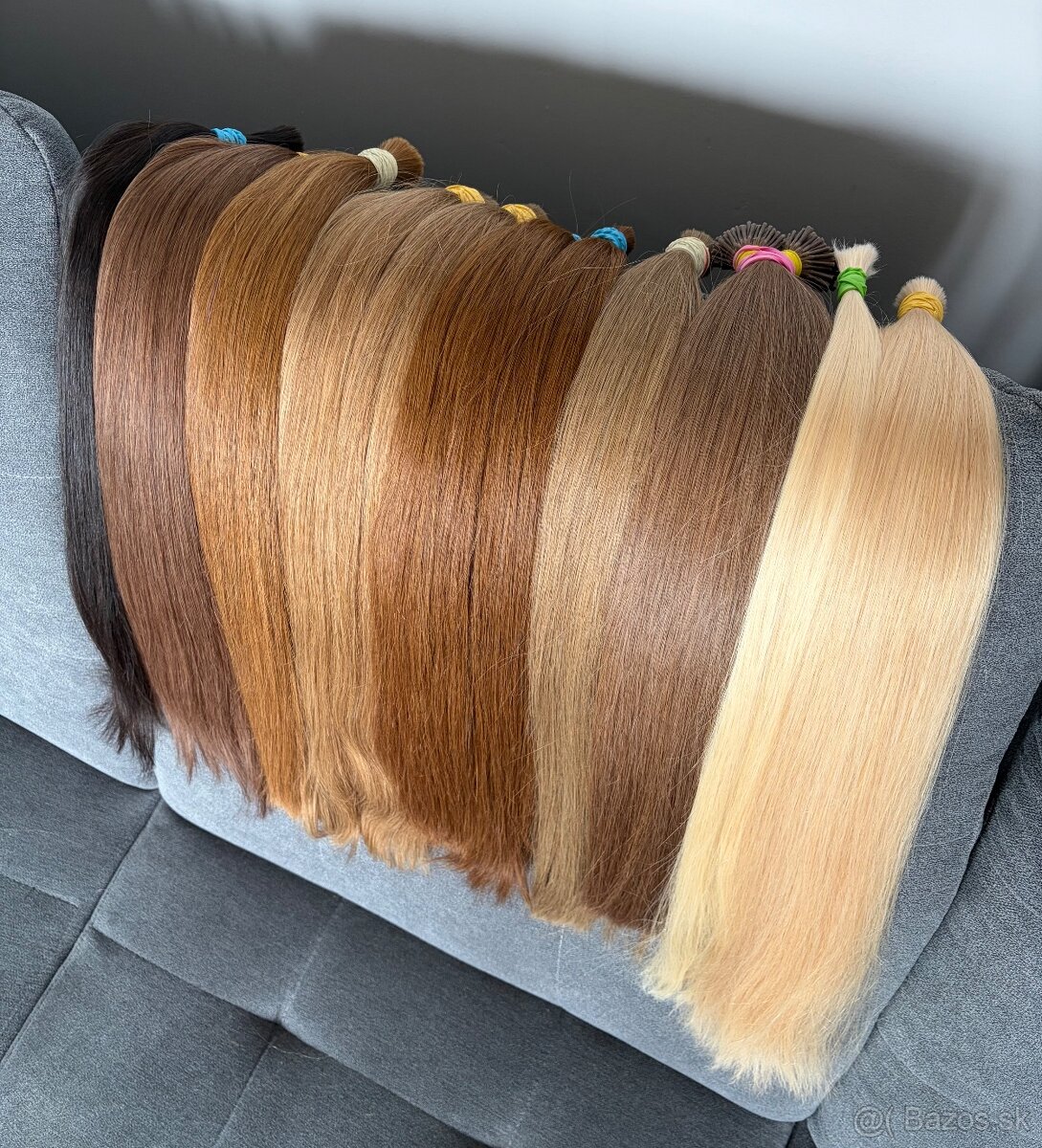 Ruské vlasy na predlženie