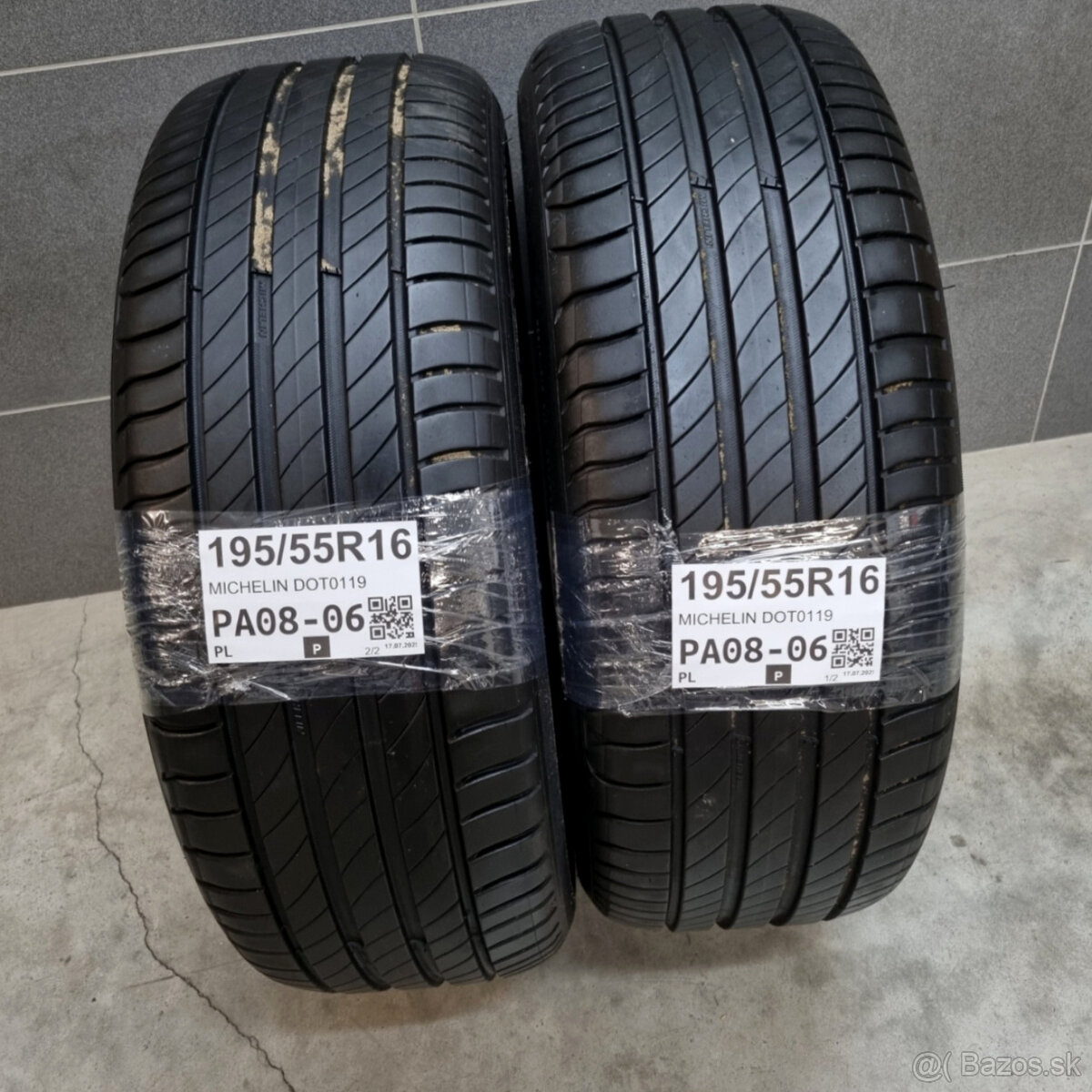 Letné pneumatiky 195/55 R16 MICHELIN