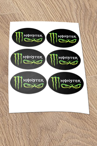 Predám nálepky monster