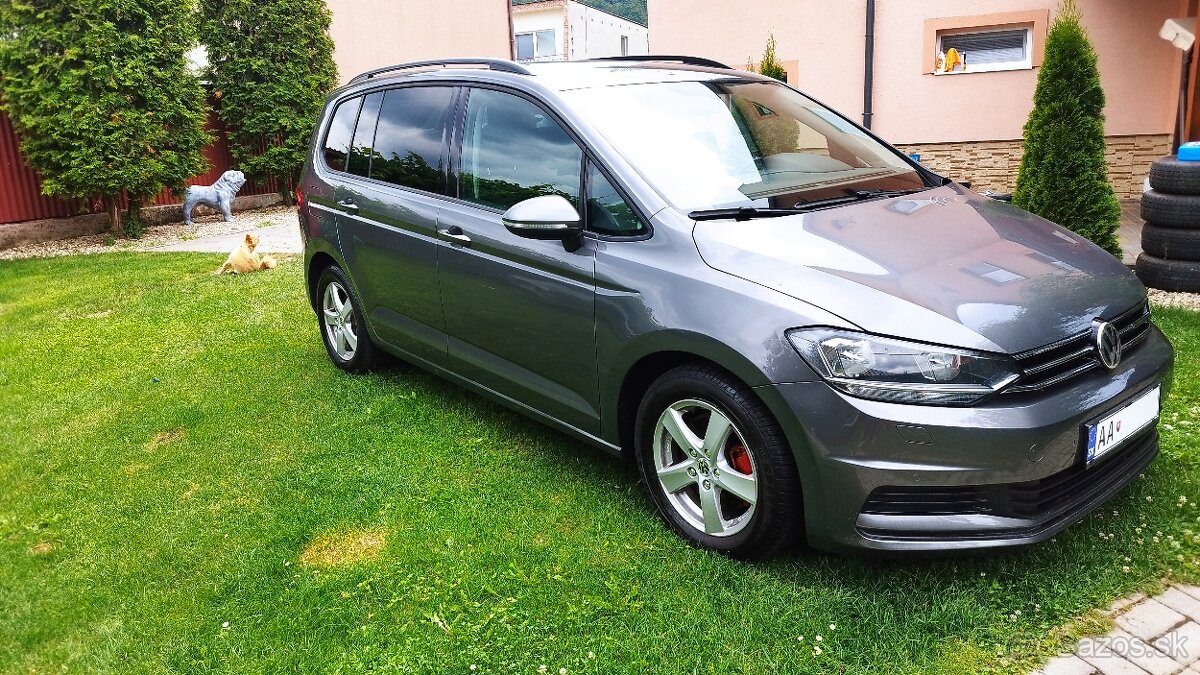 Volkswagen Touran,TDI,DSG,webasto,ťažné.