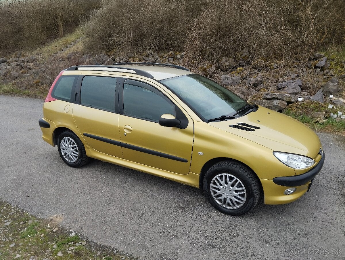 Peugeot 206 SW, 1,4 benzín