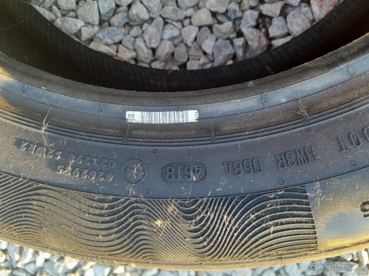 Pneu Continental 215/55 r 17 letná.