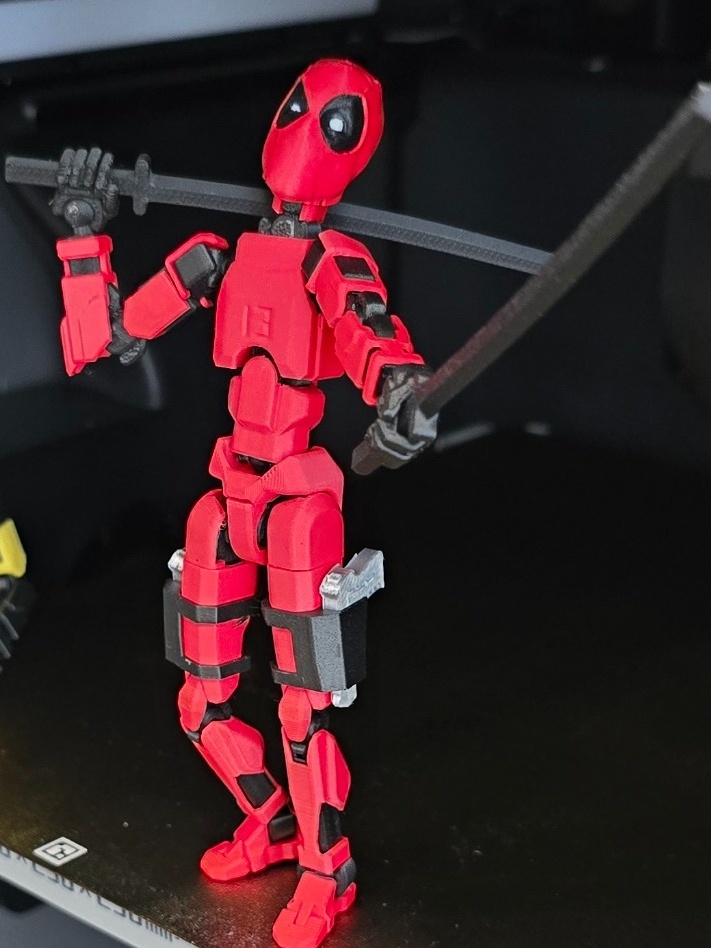 Dummy 13 - Deadpool verzia 3D tlač