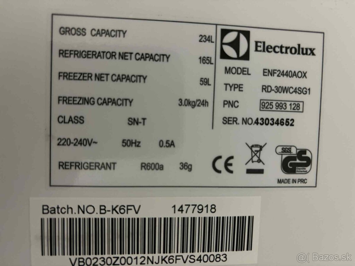 Elektrolux enf2440aox