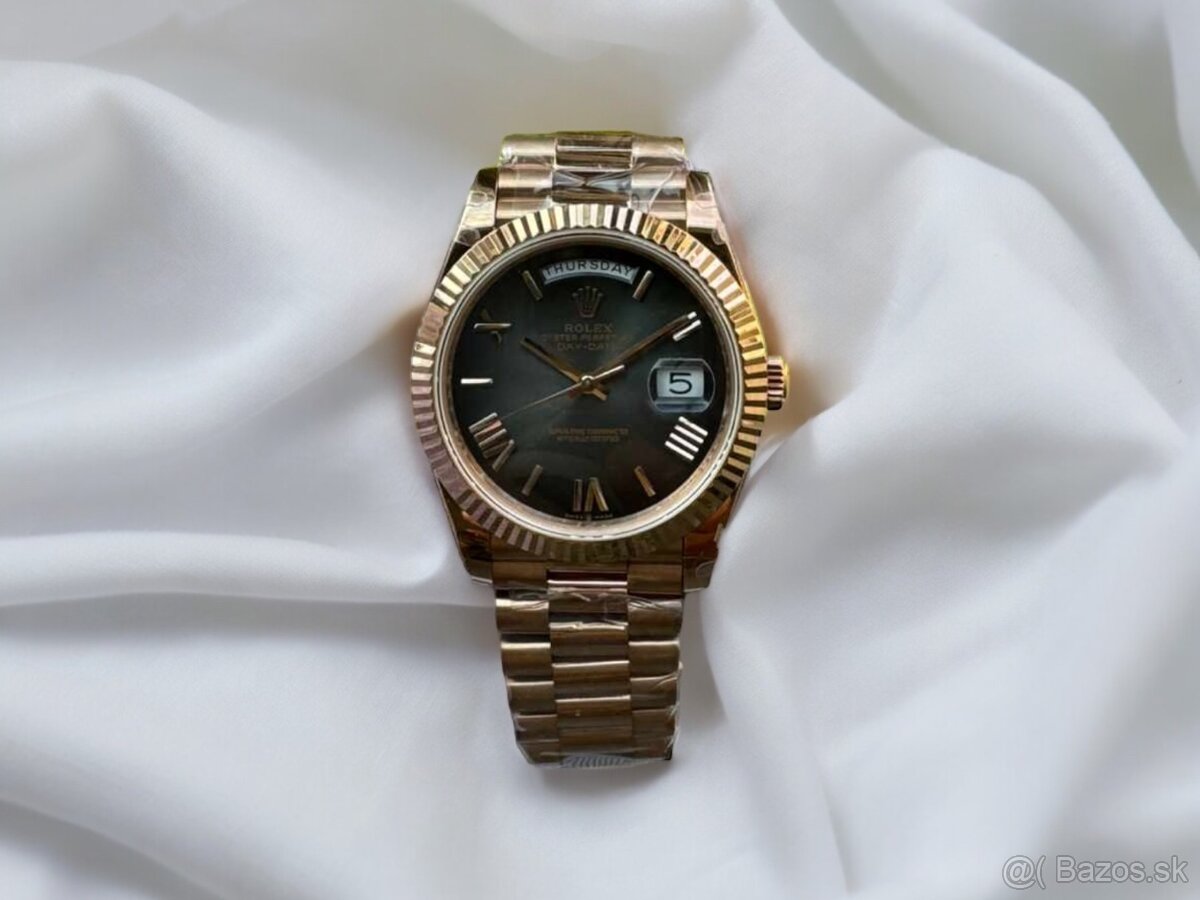 Rolex Daydate Rose Gold/Shadow