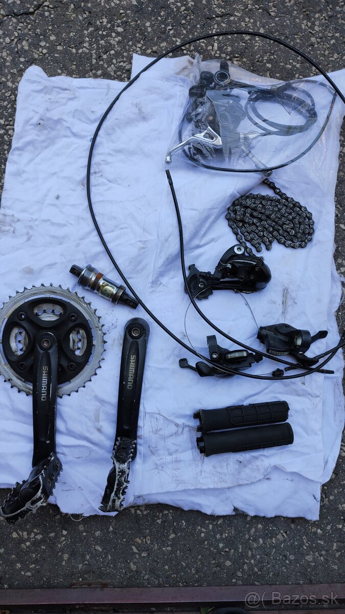 Náhradné diely na MTB bike