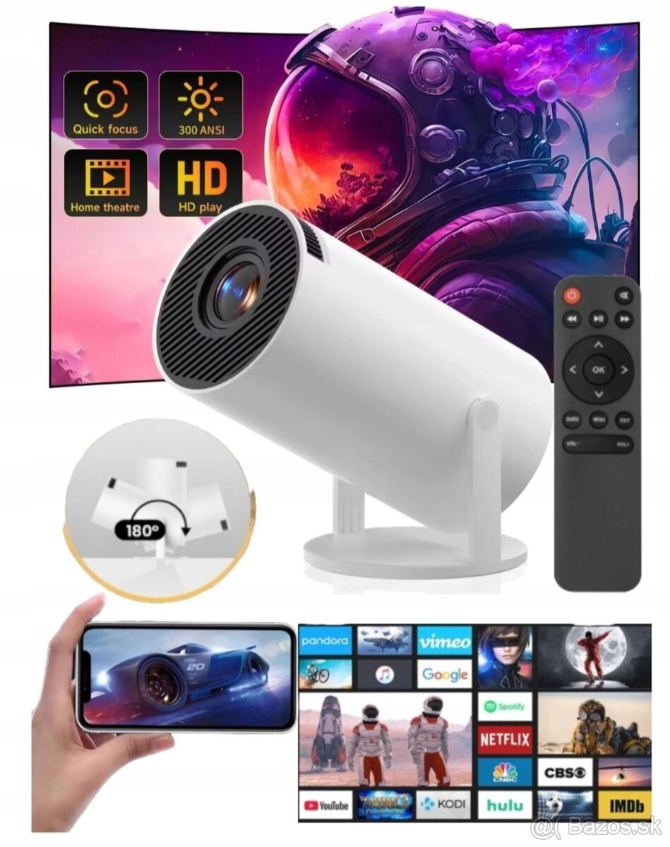 4K Android projektor nový
