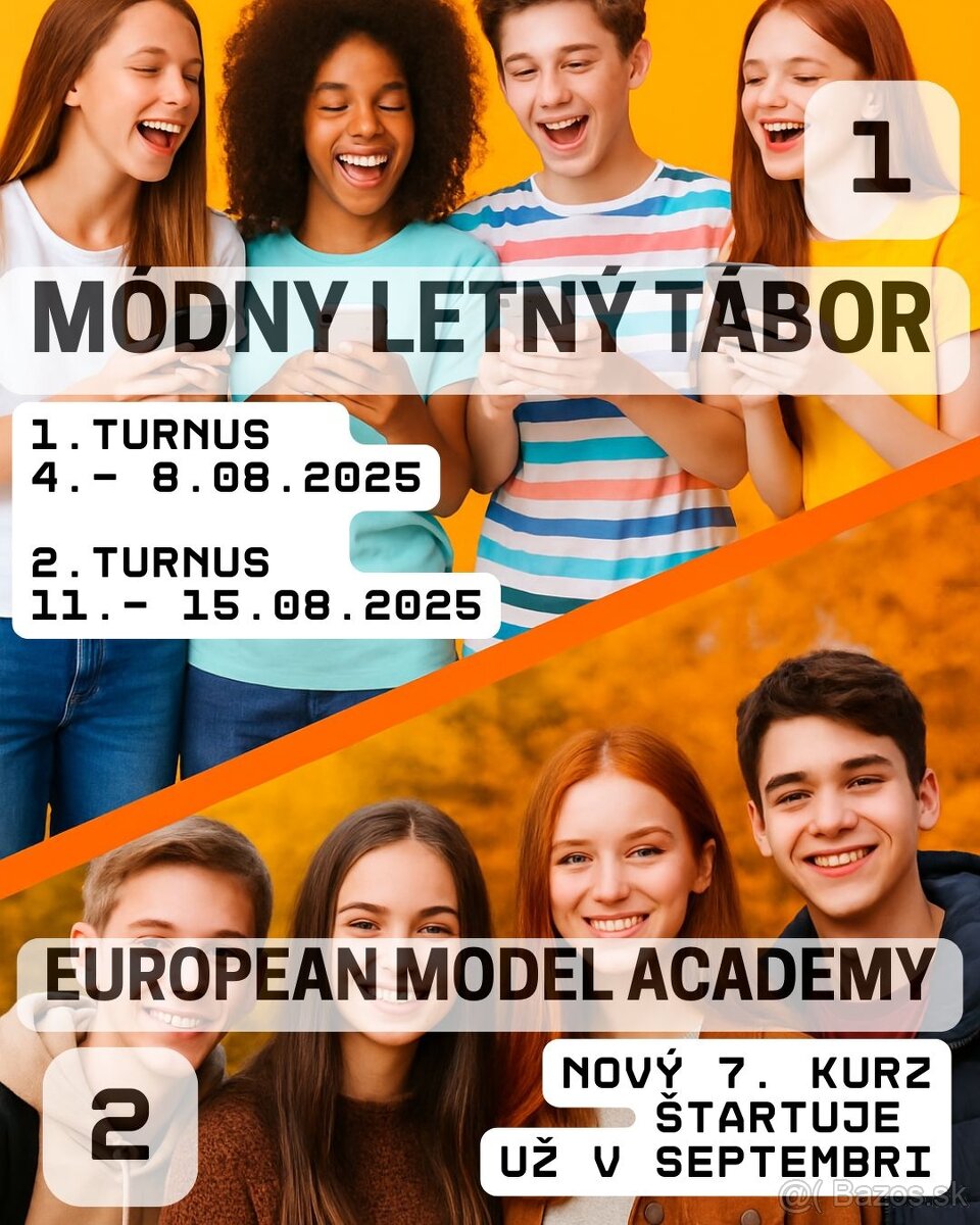 Letný módný tábor v Bratislave