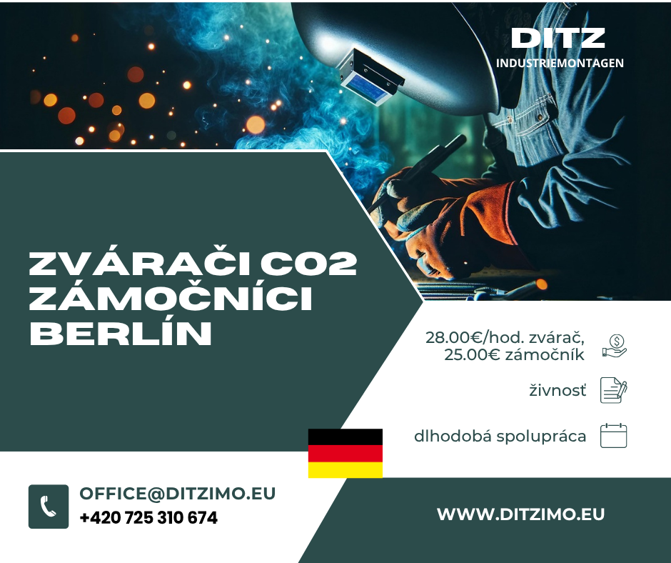 Zvárači CO2 a zámočníci, Berlín, Nemecko