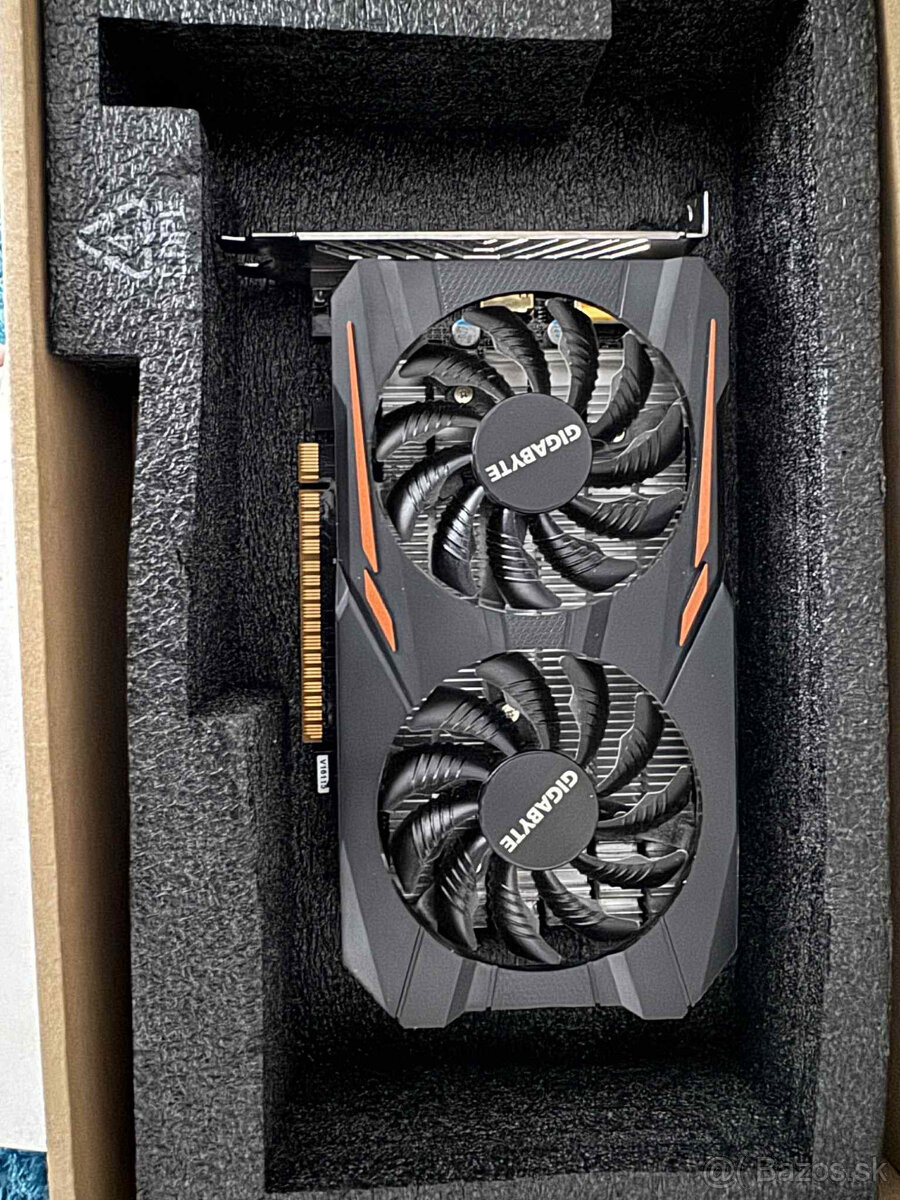 Gigabyte GeForce GTX 1050 Ti Windforce OC 4G