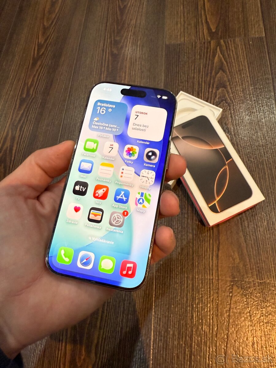iPhone 16 PRO 128gb - skrabance …