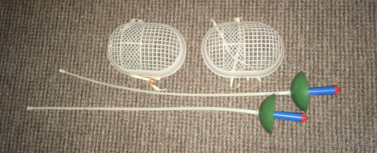 retro hracky - plastove hokejky, serm, samopal