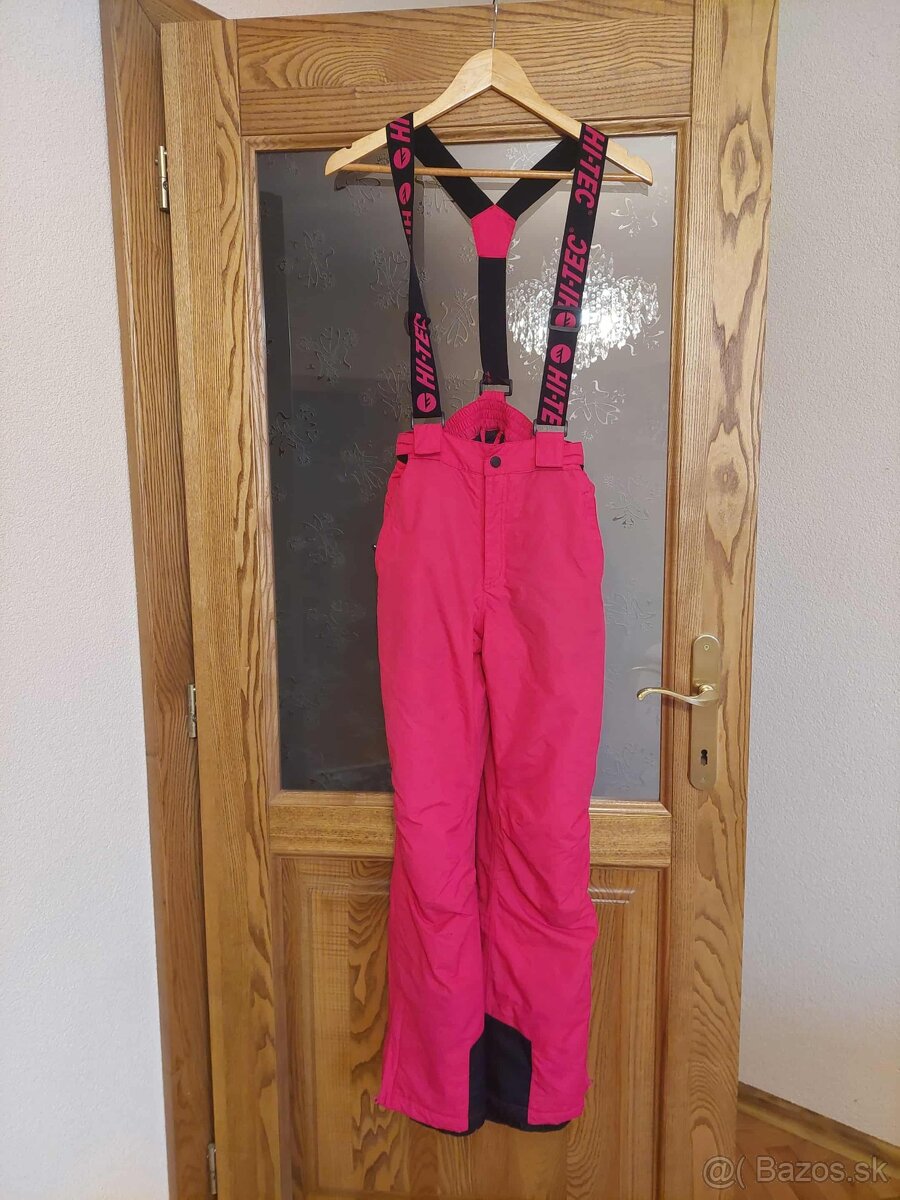 Dievčenské lyžiarské nohavice
