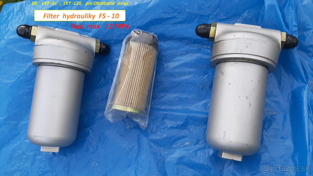 Filtre hydrauliky FS -10 aj FG 11 , filtre oleja