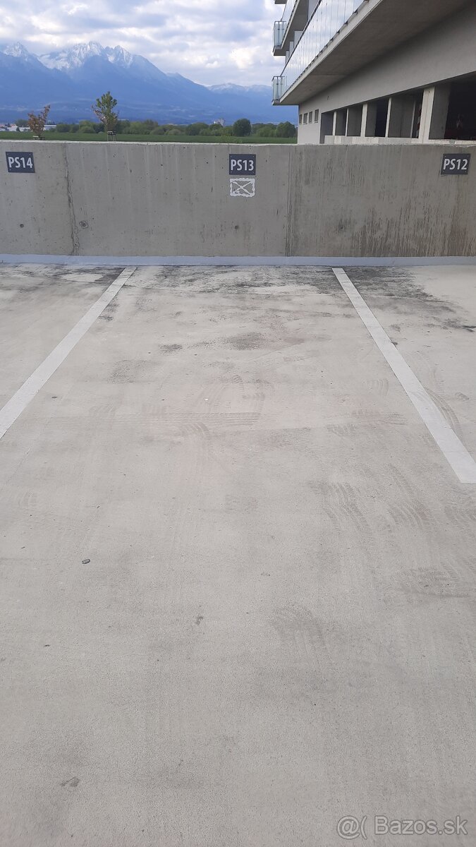 Prenajom parkovacieho miesta Poprad- Novy Juh