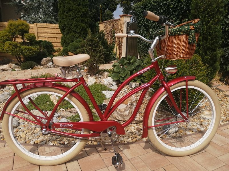 NOVÝ dámsky retro bicykel CRUISER EMBASSY 3 rýchlostný