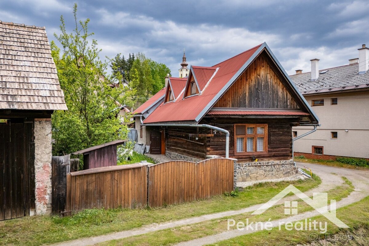 Čarovná drevenica v malebnej obci Heľpa na Horehroní