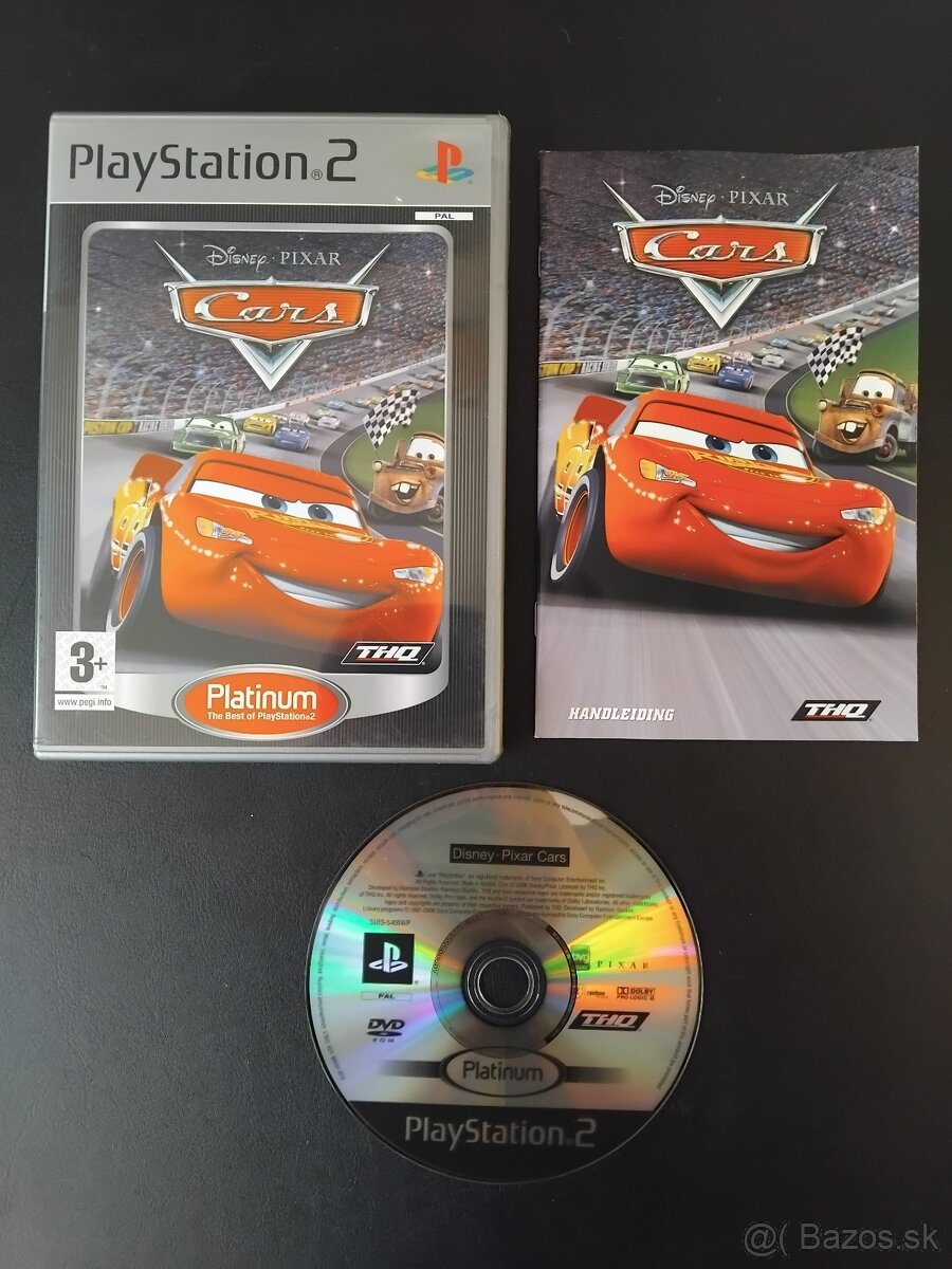 Hra pre PS2 - Disney Pixar Cars