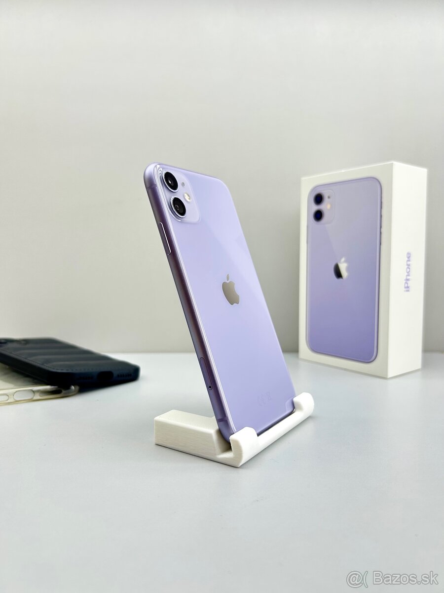 iPhone 11 PURPLE TOP STAV NOVÁ BATÉRIA