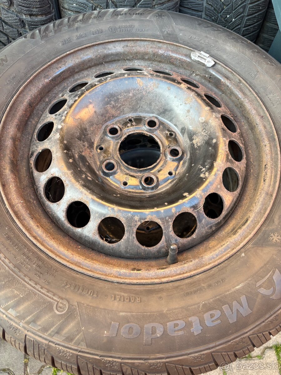 Plechové disky mercedes 15”