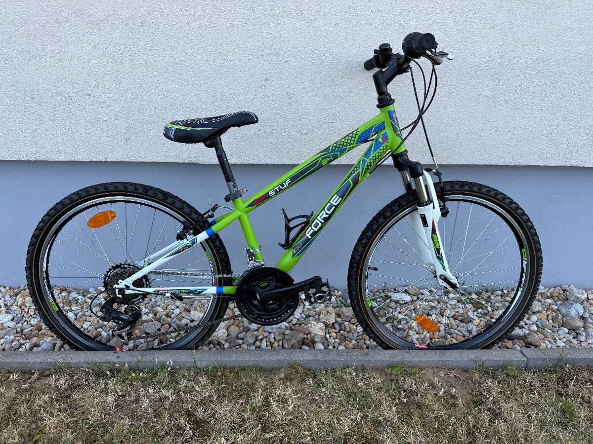 STUF FORCE 24” – Parádny detský bicykel - málo jazdený