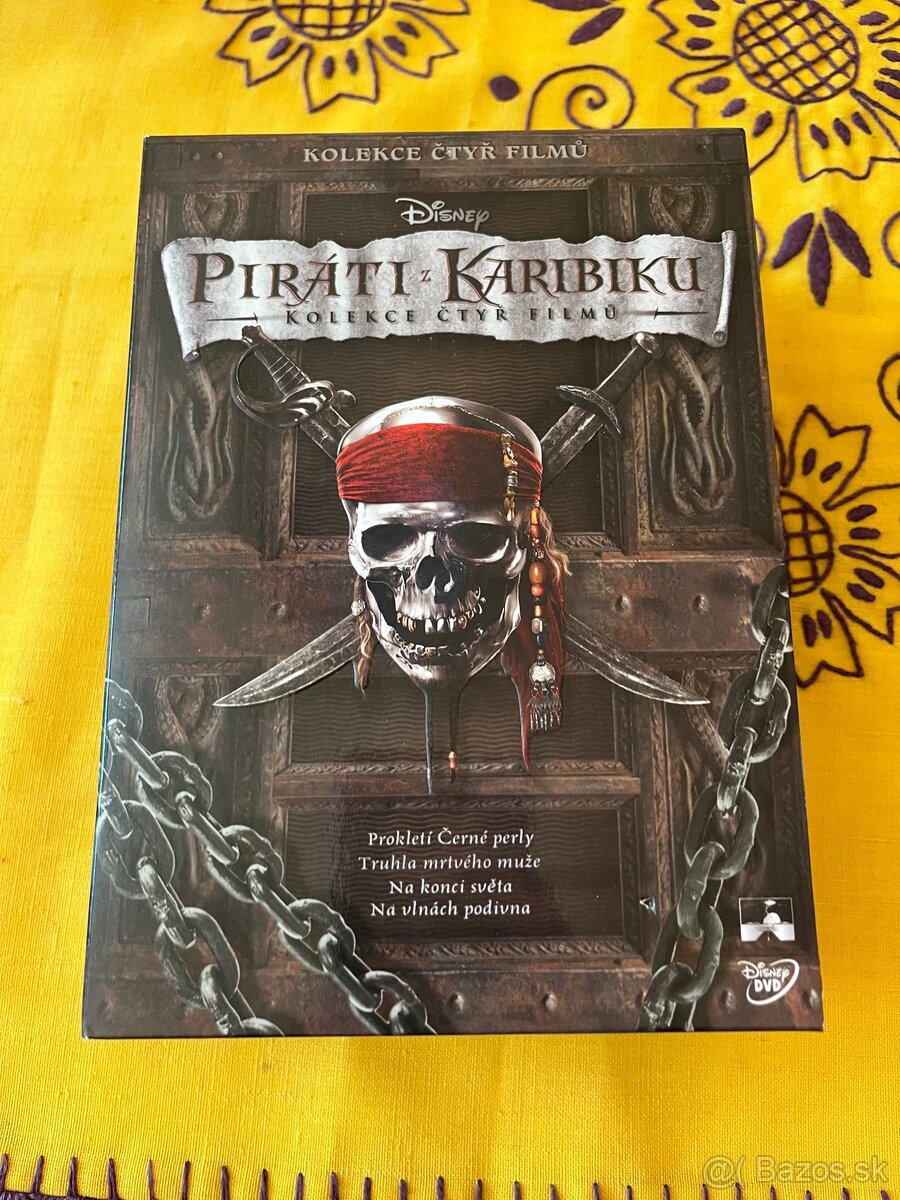 Piráti z Karibiku Edícia 4X DVD