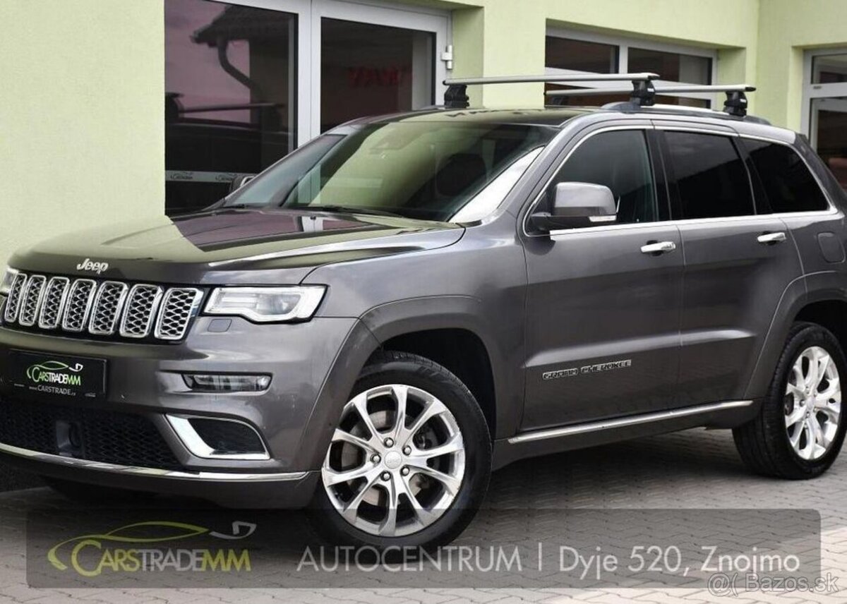 Jeep Grand Cherokee 3.0CRD H/K PANO ČR 184 kw