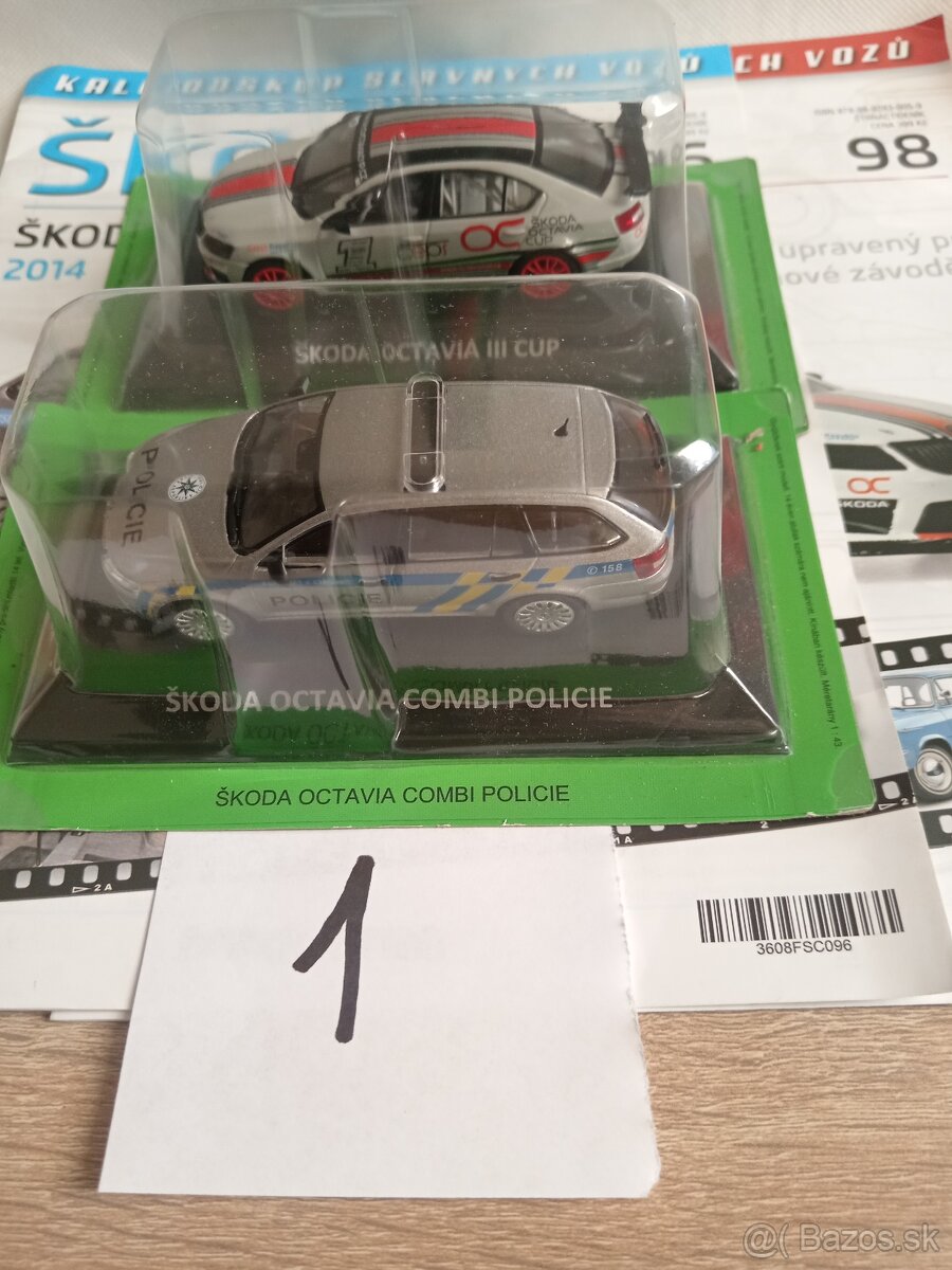 Modely Škoda 1:43