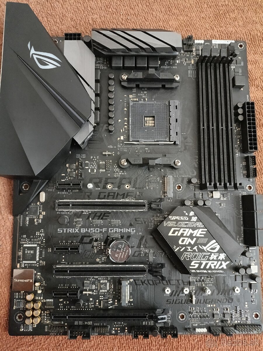 Asus rog strix B450-F gaming