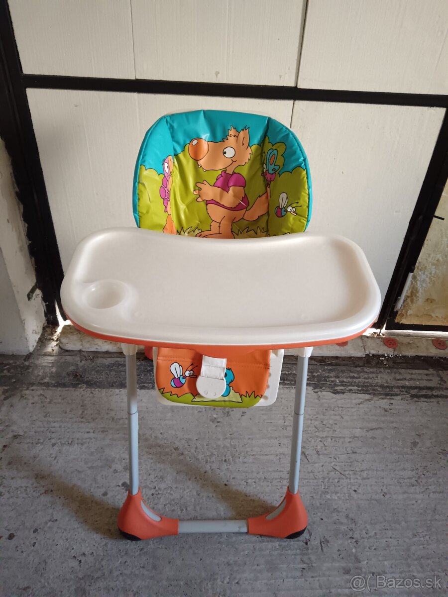 Detská rastúca stolička chicco polly