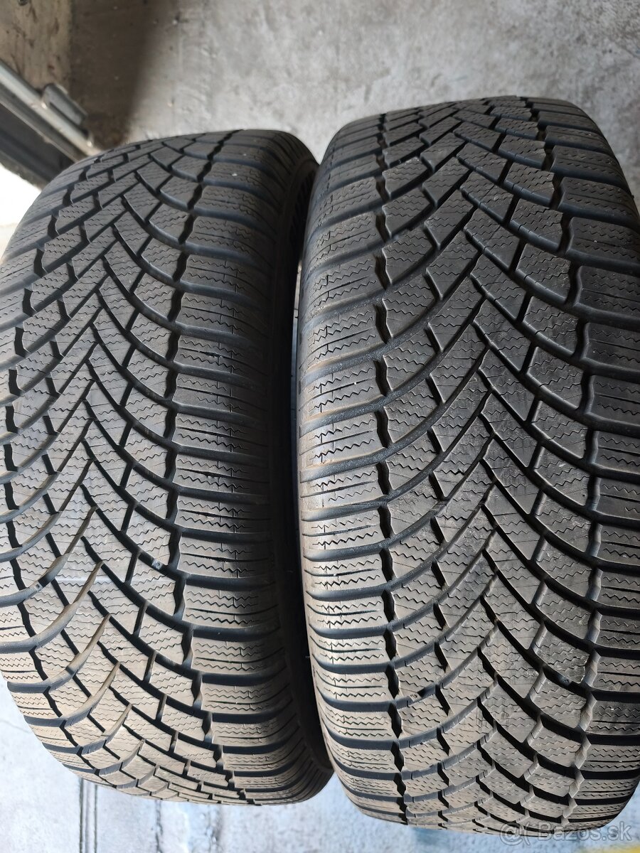 225/60 r17 zimné pneumatiky Bridgestone 6-6,5mm