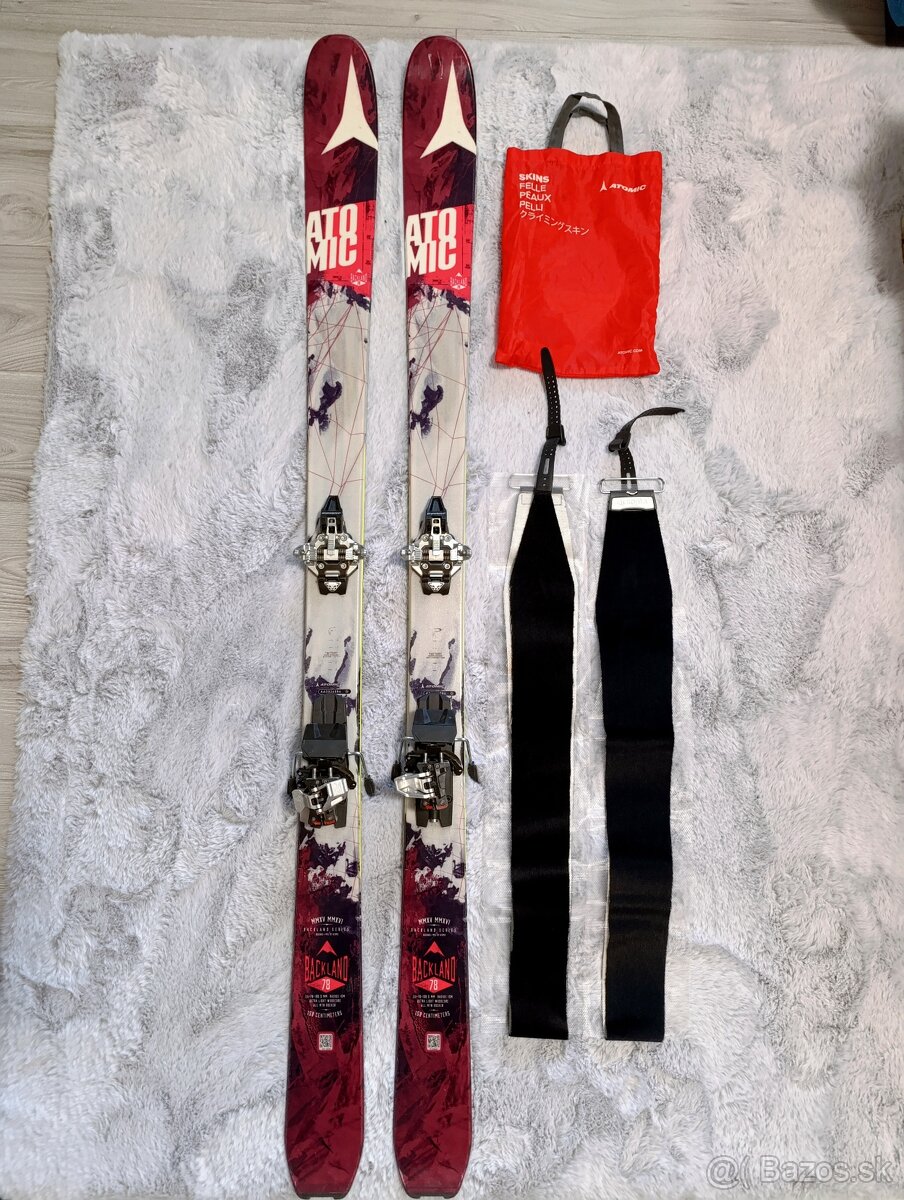 Skialpovy set Atomic 158cm