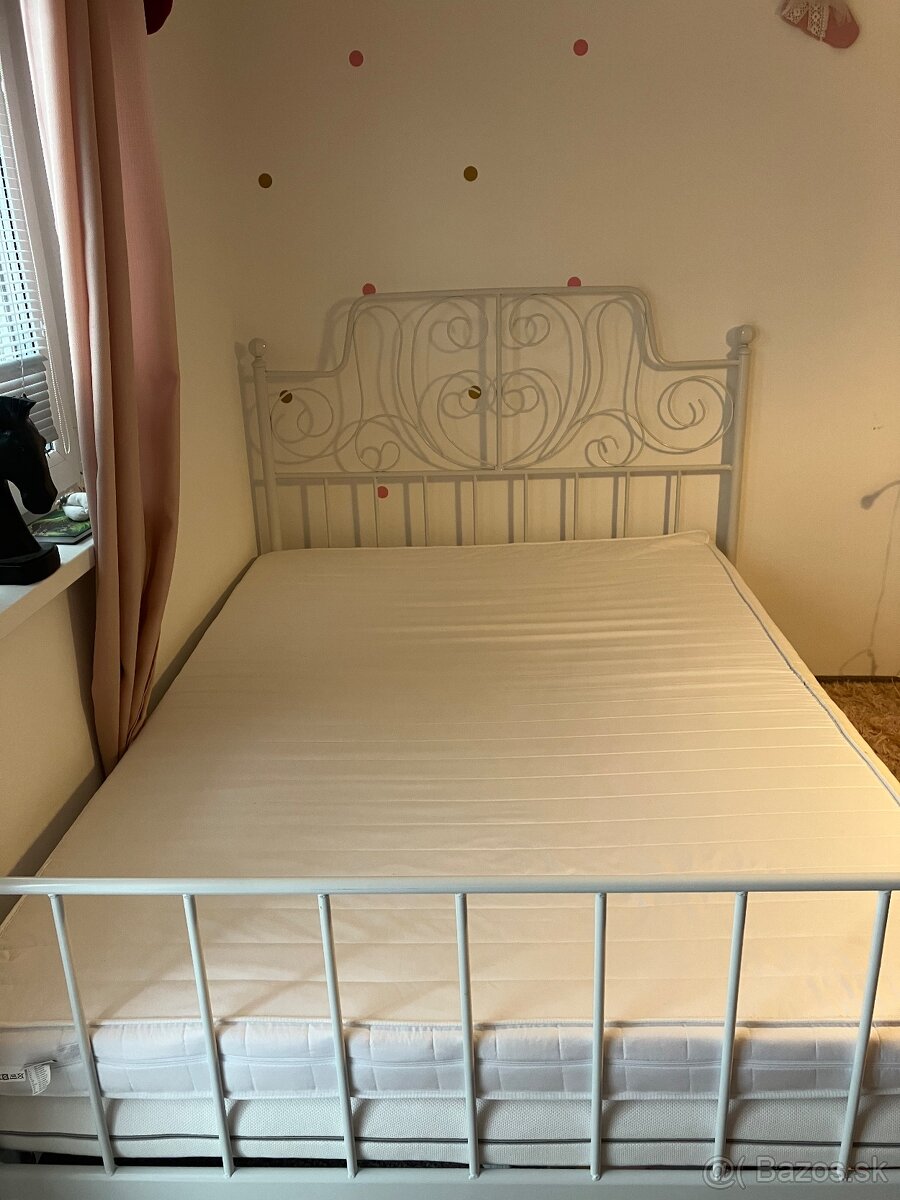 Posteľ 140cm + 2x matrac