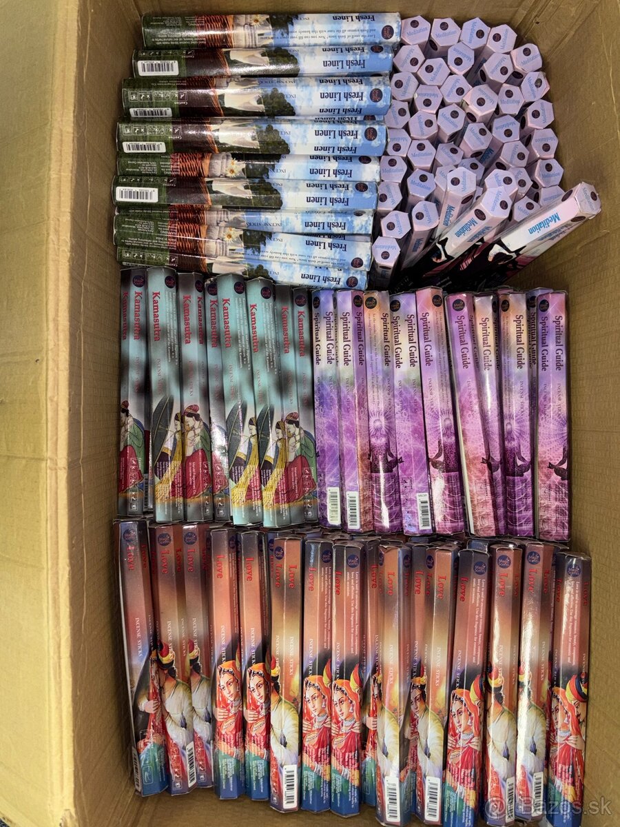 Predám vonné tyčinky - rôzne druhy