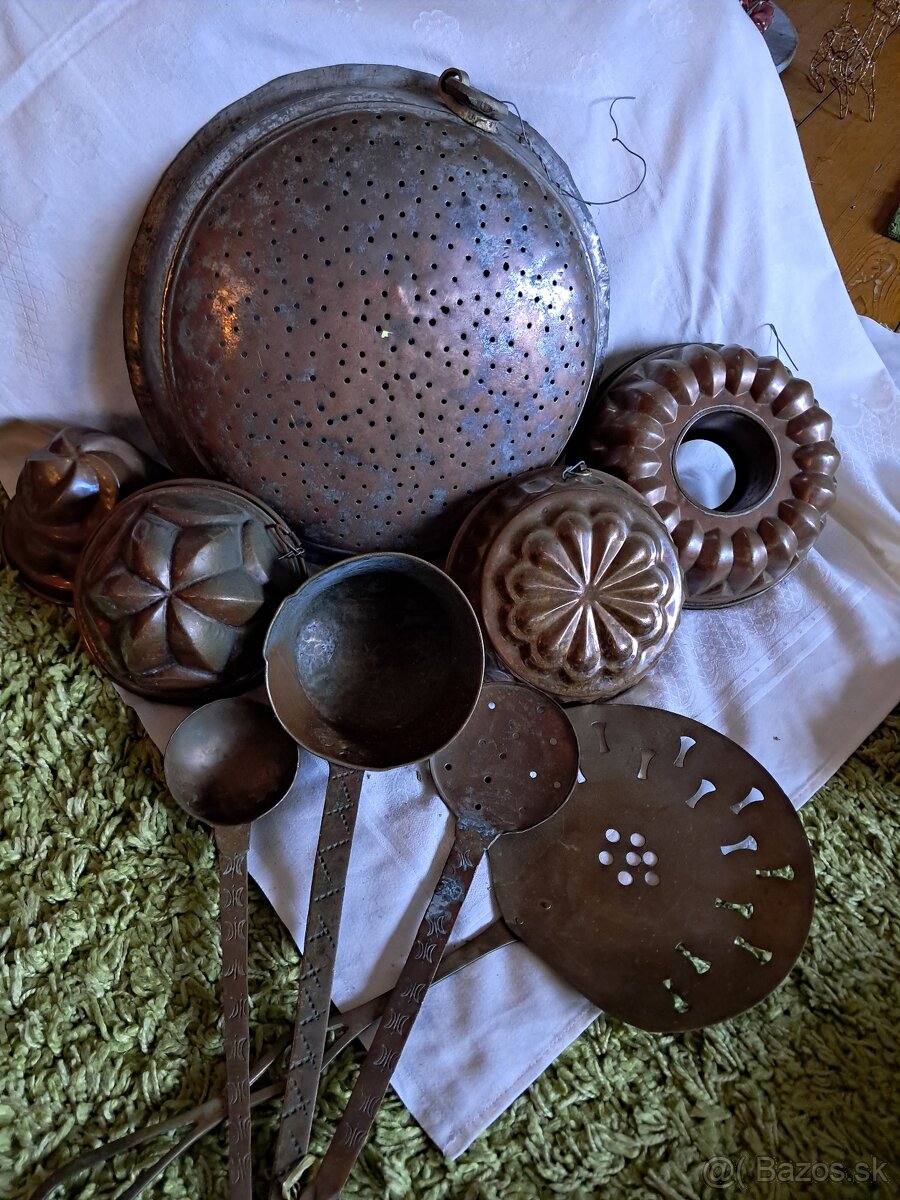 Medené vecičky na predaj