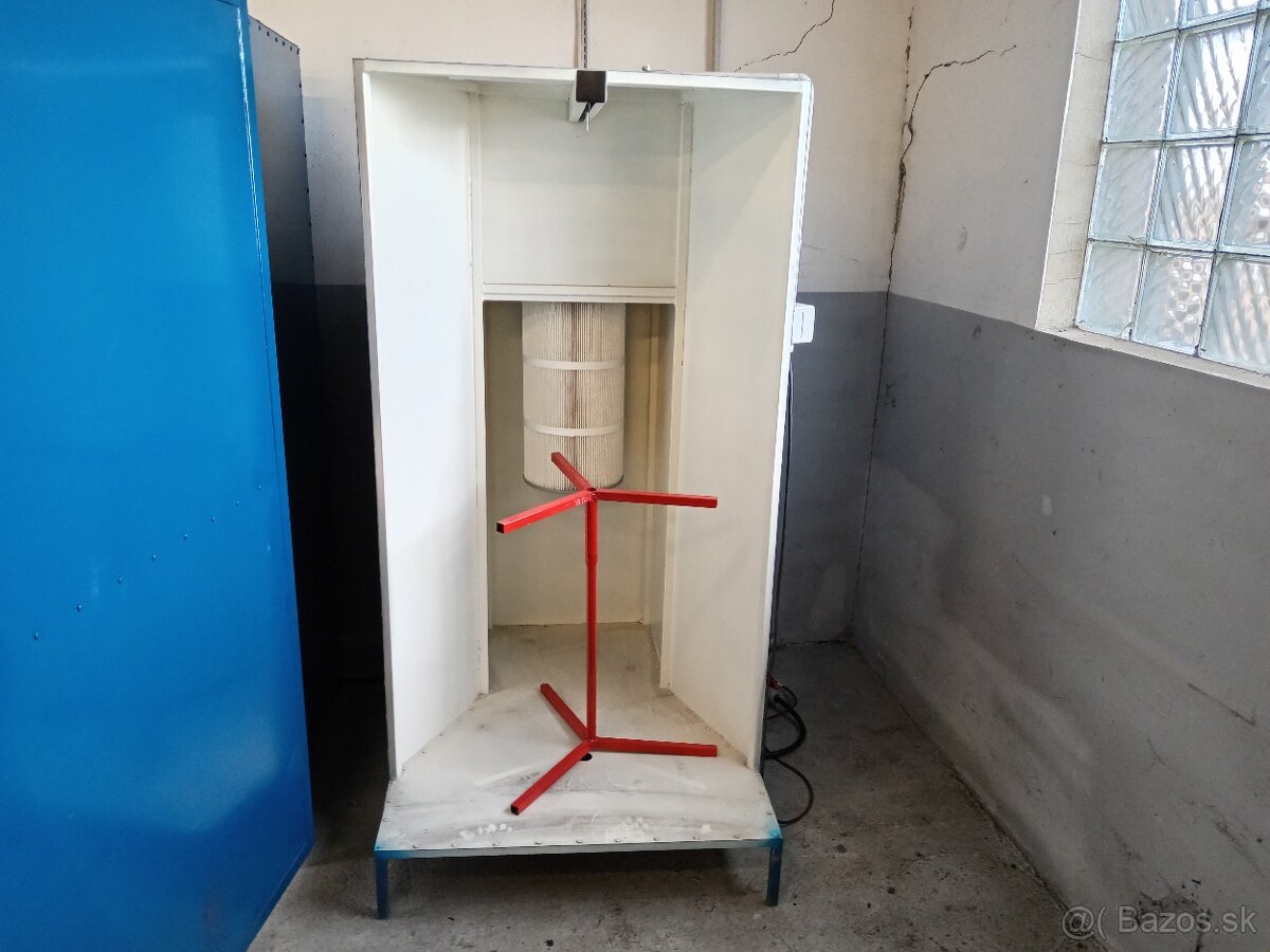 Striekacia kabina - nova