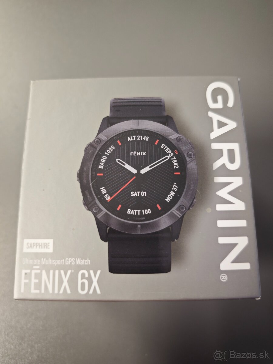 Garmin Fenix 6x Sapphire