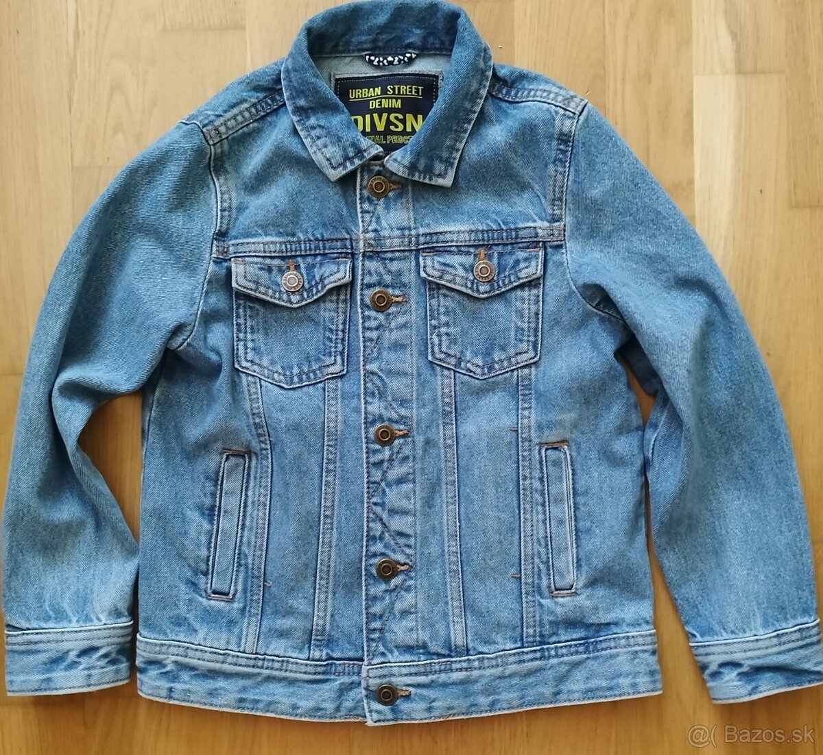 Chlapcenska riflova bunda velk.128