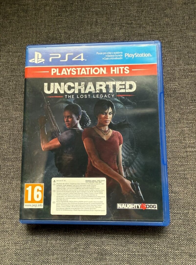 PlayStation 4 hra: Uncharted: The Lost Legacy