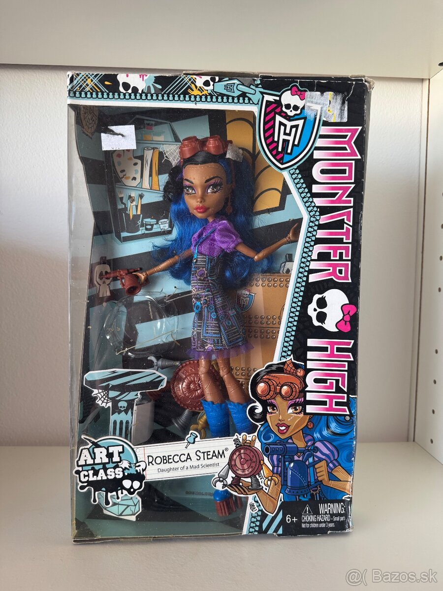 Predám Monster High Robecca Steam Art Class