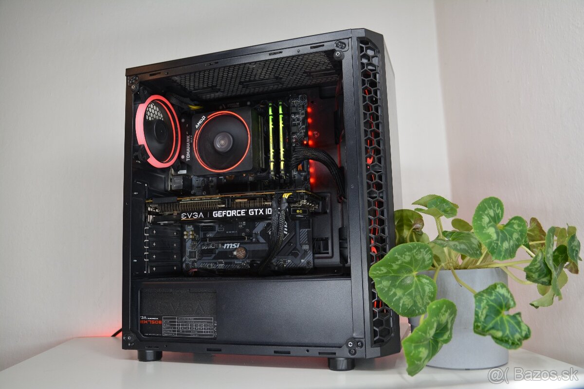 Herní PC GTX 1080 Ti + Ryzen 5 3600X + 512GB SSD + 1TB HDD