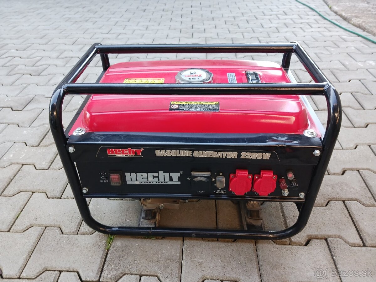 Predám_elektrocentrála_HECHT GG2500_2200W